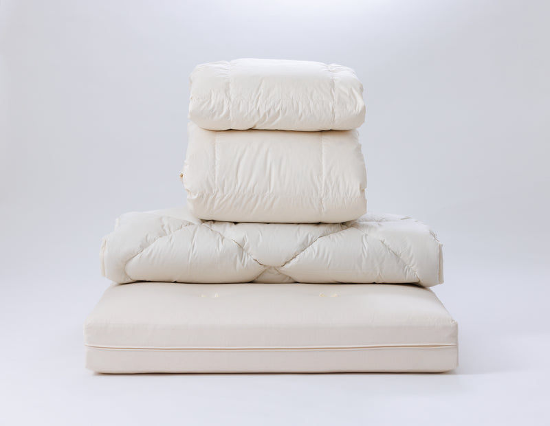 unbleached bedding flat rate service